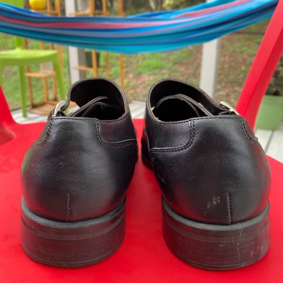 Leather men’s designer shoes - Bruno Magli oxfords - Picture 3 of 8